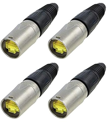 NEUTRIK NE8FDY-C6 Conector chasis etherCON D-Shape CAT 6 con carcasa de NEUTRIK NE8FDY-C6 Conector chasis etherCON D-Shape CAT 6 con carcasa de