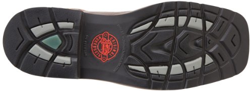 Justin Original Work Men's Stampede Steel Square Toe, Rugged Tan, 11 D US