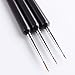 3 pcs Tiny Acrylic Nail Art Design Decoration Pen Brush Painting Drawing Tool