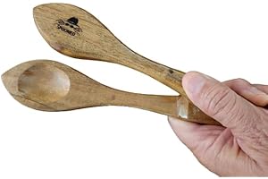 Wooden Musical Spoons - Hand Percussion - Traditional Folk Appalachian Instrument