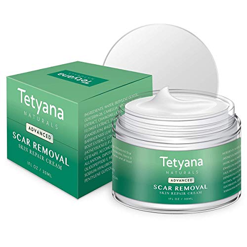 Scar Removal Cream Advanced Treatment for Old & New Scars from Cuts Stretch Marks, C-Sections & Surgeries With Natural Herbal Extracts Formula