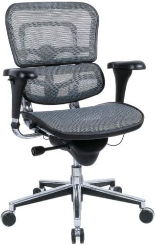 Eurotech ErgoHuman Mesh Mid-Back - Mesh Grey
