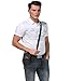 Ranboo Canvas Phone Pouch for Men Small Crossbody Purse Shoulder Cell Phone Arm Bag Multifunction Carrier Belt Clip Holster Case Fit for iPhone 16/15/14/13/12 Pro Max Samsung Galaxy S25 Edge S24 Ultra