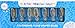The Dreidel Company Electric Menorah Bulbs- 9 Flickering Flame Shaped Bulbs (Single)