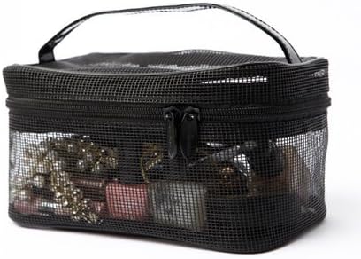 CERROQREEN Makeup Bag Organizer Travel Toiletry Bag Cosmetic Makeup Pouch