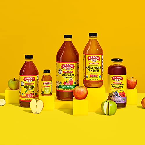 Bragg Organic Apple Cider Vinegar Blends 16oz, with Orange Tart Cherry