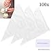 Pastry Decorating Bags - 100 Pieces, Bulk - Large Capacity, 16 Inch - For Fine Decoration of Homemade DIY Cakes and Cookies - Extra Space for More Frosting/Icing - Disposable