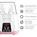 Baby Bottle Warmer for Breastmilk Digital Smart Universal Double Dual Electric for Twins - Baby Bottle Steam Sterilizer Glass Plastic - 5 in 1 US Certified - LCD Touchscreen Timer - Breastmilk Warmer
