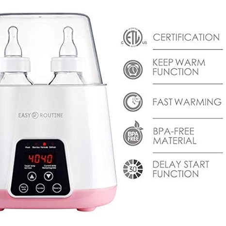 easy routine baby bottle warmer