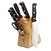 HENCKELS - 35340-000 HENCKELS Fine Edge Pro Knife Block Set, 7 Piece, Black