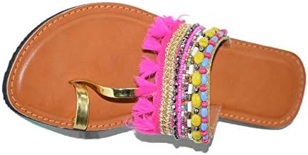 Jutti World Rajasthani/Jaipuri Designer Ethnic Traditional Designer Chappals|Color : Multi|