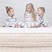 Naturepedic Verse Organic Kids Mattress - Full Firm With Encased Coil Layers - Quilted Sides - Universal Comfort for Trundle and Bunk Beds