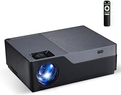 Home Theater M18 5.8 inch LCD Screen 5500 Lumens 1920x1080P Full HD Smart Projector with Remote Control, Android 6.0 OS, Support VGA/HDMI/SD Card/USB LED Projector