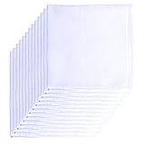 Van Heusen 13 Pack Cotton Handkerchiefs Solid White