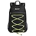Gonex 25L Lightweight Packable Backpack Handy Foldable Shoulder Bag Daypack(Black)