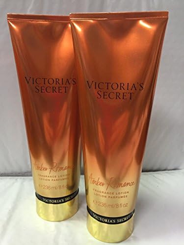 Victoria's Secret Amber Romance Fragrance Lotion (Set of 2)