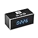 WiFi Hidden Camera HD Spy Mini Camera Night Vision Clock Wireless Remote Security Monitoring Motion Detection Video Recorder Nanny Cam No Audio