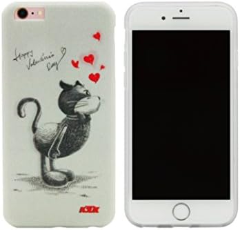iPhone 6s Plus Cases for Sweethearts, K3DX [Valentine Series] Premium Shock Absorption Scratch Resistant Soft Bumper Protective Cases Cover [Morph Image Back Effect] for iPhone 6s Plus