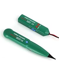 LiNKFORCable Buscador de tonos generador sonda LAN cable Tracker Kit Red Tester Meter Mastech MS6812 Teléfono Cable