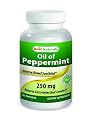 Peppermint Oil 250 mg 120 Capsules by Best Naturals - supports digestive health