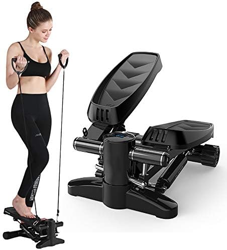 ZHANGZHIYUA Air Climber Aerobic Fitness Step Stair Stepper Twist Exercise Machine w/LCD Display