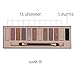 Serseul Eyeshadow Palette Matte and Shimmer 12 Color Highly Pigmented Eye Makeup Palette Creamy Texture Blendable Long Lasting Cruelty Free Nude B