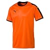 Puma Herren T-shirt, GOLDEN POPPY-Puma Black, M