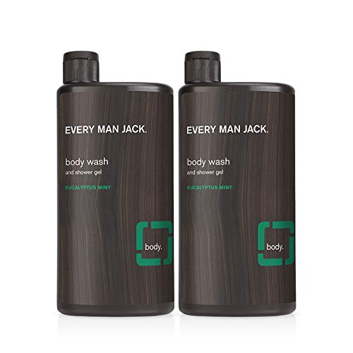 Every Man Jack Men's Body Wash Eucalyptus Mint 16.9