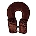 PurseN Travel Pillow Organizer - Brown
