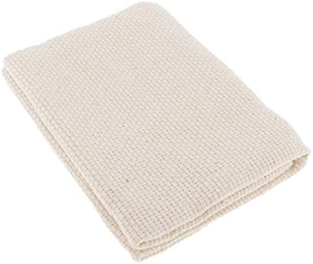 perfektchoice 100% Nature Cotton Needlework Fabric, Plain Solid Colour Fabric Cloth Table Cloth Garments Crafts Accessories - 30x34cm