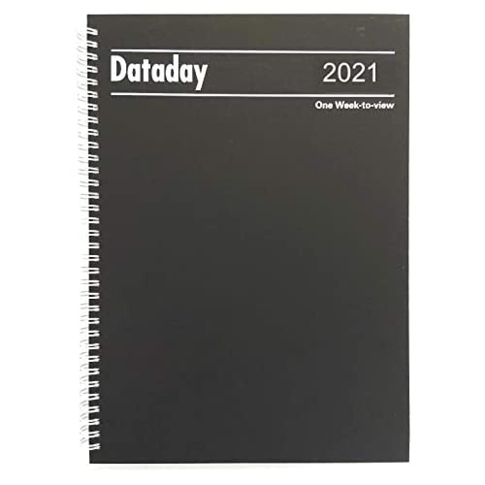 Dataday Black Week View Diary Dataday Desk Diary Ref - A43SP