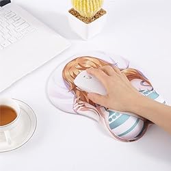 Nami New Anime Mouse Pads with Wrist Rest Gaming 3D