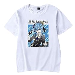 YUYEADZ Hoshimachi Suisei T-Shirt Women Men