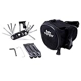 WOTOW Bicycle Repair Set Bike Outdoor Seat Saddle Bag 14 in 1 Multi Function Tool Kit Chain Splitterr
