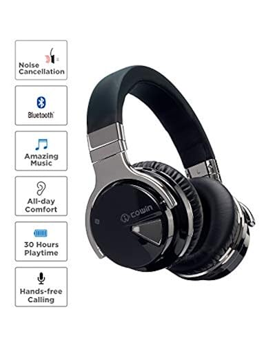 COWIN E7 Active Noise Cancelling Headphones Bluetooth Headphones