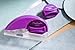 Purple Cows 6040 Freestyle Mouse with 2 Blades, Purple