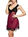 Avidlove Sexy Babydoll Lingerie for Women Lace Chemise Nightgown Sleepwear