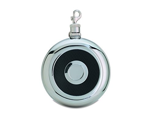 VIRGINIA B02, Unisex Adult Hip Flask, Grey, One Size