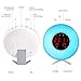 CrazyFire Sunrise Alarm Clock,Wake up Light Alarm Clock with Temperature/Humidity Monitor,Snooze Function,10 Brightness,6 Color Switch,Kids Alarm Clock for Bedrooms,Party,Festival