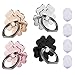 Perfectmiaoxuan Phone Ring Stand Holder 4 Package Finger Grip Stand Holder Ring, 360°Rotation Phone Ring Grip for Phone case Tablet PC Smartphone Phone Ring (Flowers)