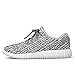 JACKSHIBO Unisex Daily Walking Shoes Athletic Breathable Running Shoes - White - Men 11(M)US 46EU