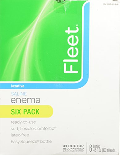 UPC 301320001198, Fleet Enema Saline Ready to Use - 4.5 oz (6 Pack)