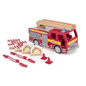 Tidlo Wooden Fire Engine