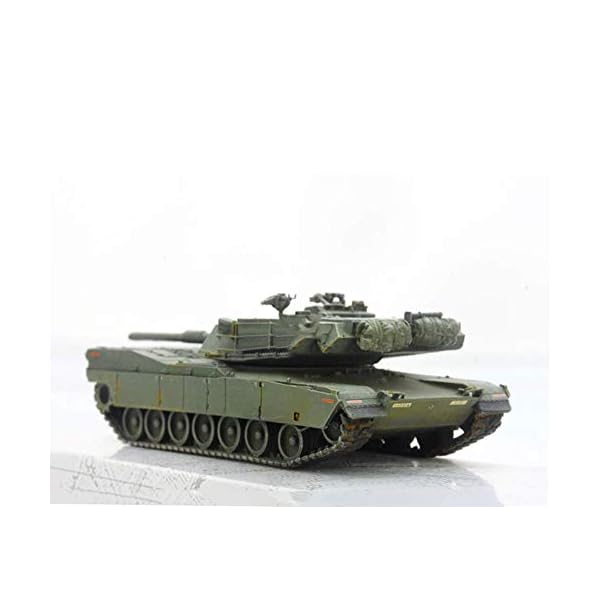 XHH Militärisches 1/87 Plastikpanzermodell, 2. Weltkrieg Deutschland M1 Abrams Abrams Hauptpanzer Fertigmodell – Bild 4