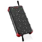 OUTXE Quick Charge 20000mAh IP67 Waterproof Power Bank with Flashlight 4A Dual Input Rugged Portable Charger