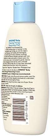 Aveeno Baby Eczema Therapy Cleansing Wash Fragrance Free 8 oz Gentle Sensitive view 11