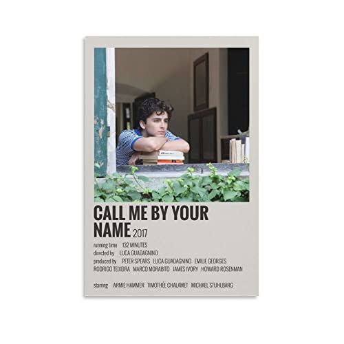 Tyio Call Me by Your Name Movie Poster HD Canvas Prints Wall Art