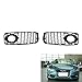 Ancher Fog Light Grilles w/Black Trim Ring Fit for Audi A5 S-Line / S5 B8 RS5 Style Honeycomb 2008 2009 2010 2011 2012 08-12 Notice: for S-Line Bumpers Only!! Not for Standard Bumpers!!