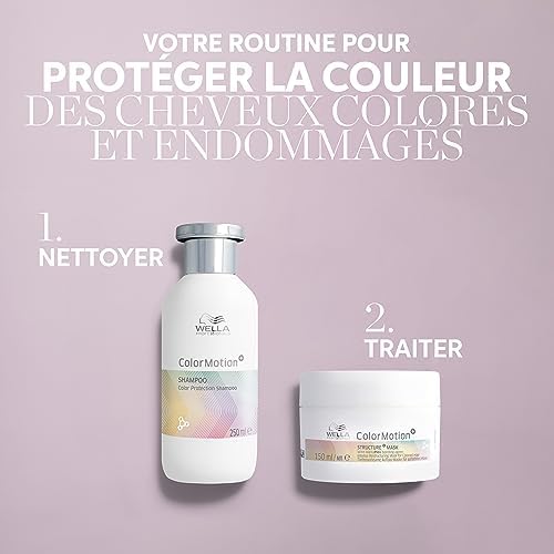 COLORMOTION+ Masque Cheveux Protecteur de Couleur - Lisse & Maintient l'Éclat jusqu'à 8 Semaines - Pour Cheveux Colorés 75ml