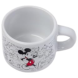 Silver Buffalo Mickey Heritage Sketch Multi Art 4pc